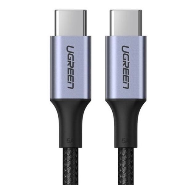 Кабель USB2.0 Type-C (M) - USB2.0 Type-C (M), 1м, Ugreen US316 70427, Black