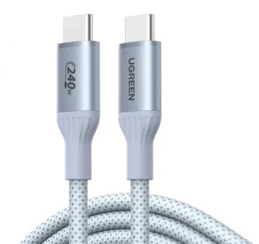 Кабель USB Type-C (M) - USB Type-C (M), 1м, Ugreen L534 75731, Blue