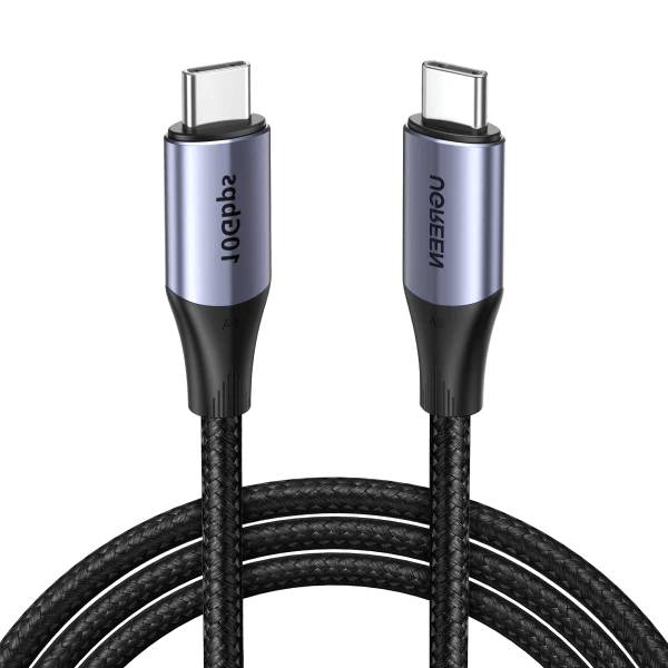Кабель USB3.2 Type-C (M) - USB3.2 Type-C (M), 1м, Ugreen US355 80150, Black