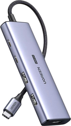 Док-станция Ugreen CM500 90376, Space Gray