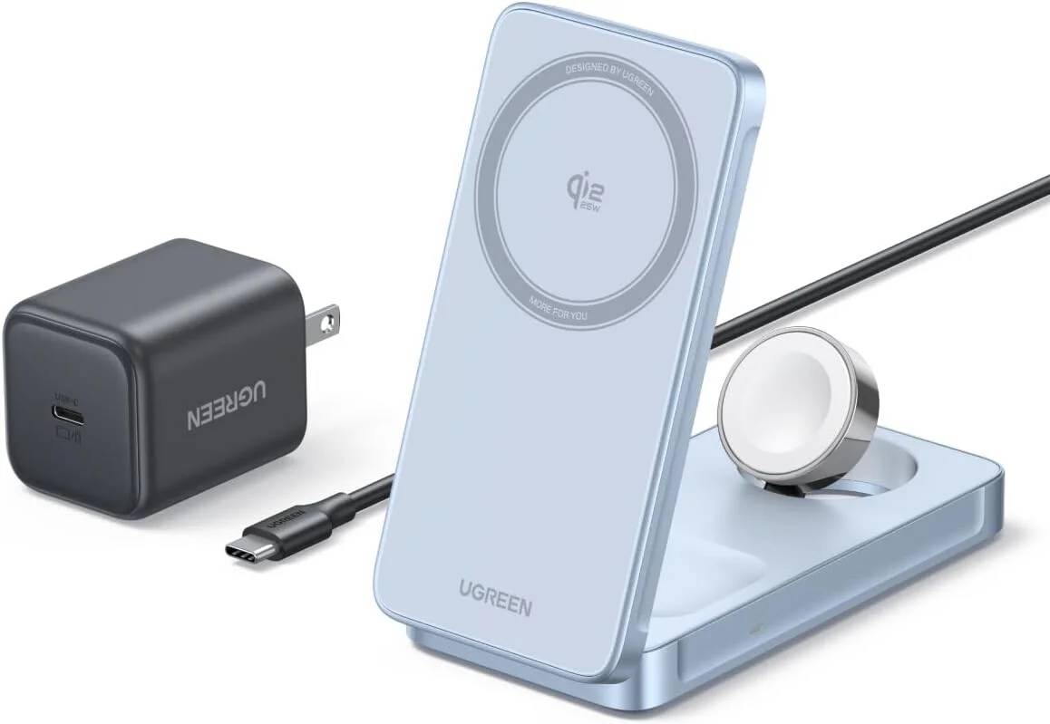 Беспроводное ЗУ Ugreen W757 65901, синий