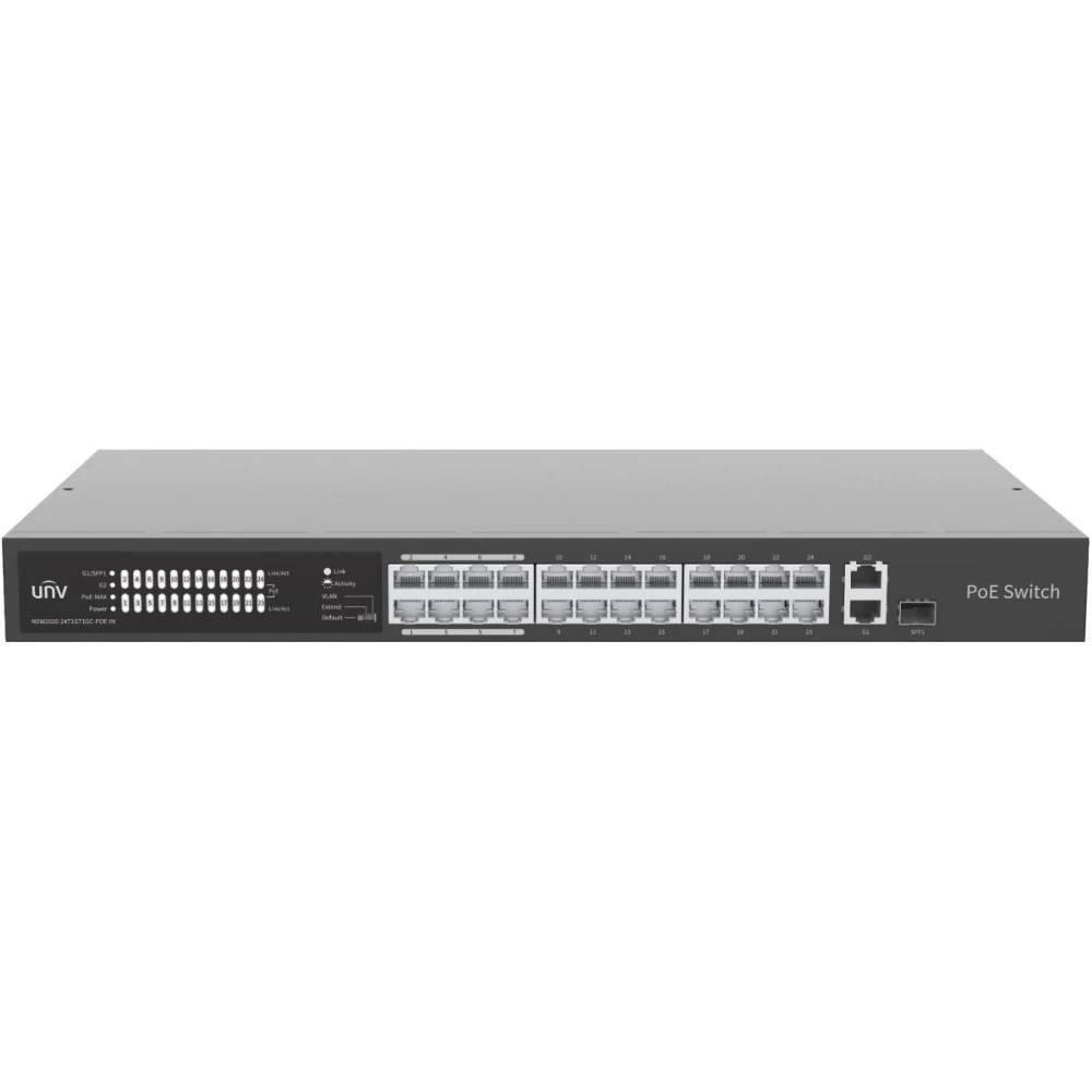Коммутатор Uniview NSW2020-24T1GT1GC-POE-IN, 24xLAN 100Mbps, 2xSFP, PoE
