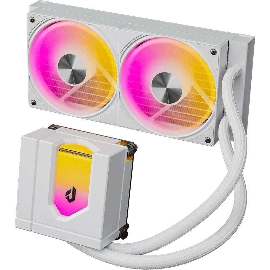 Жидкостное охлаждение upHere E240TC ARGB White, 280W (LGA1700 Ready)