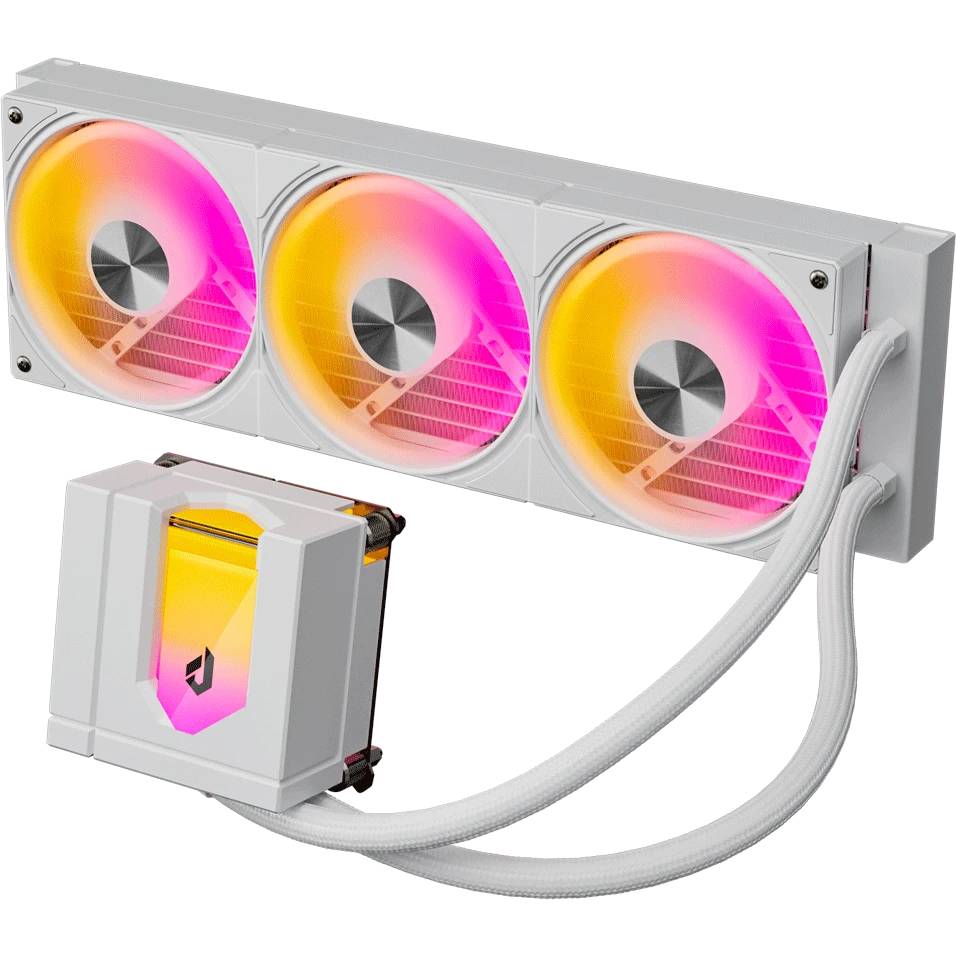 Жидкостное охлаждение upHere E360TC ARGB White, 300W (LGA1700 Ready)
