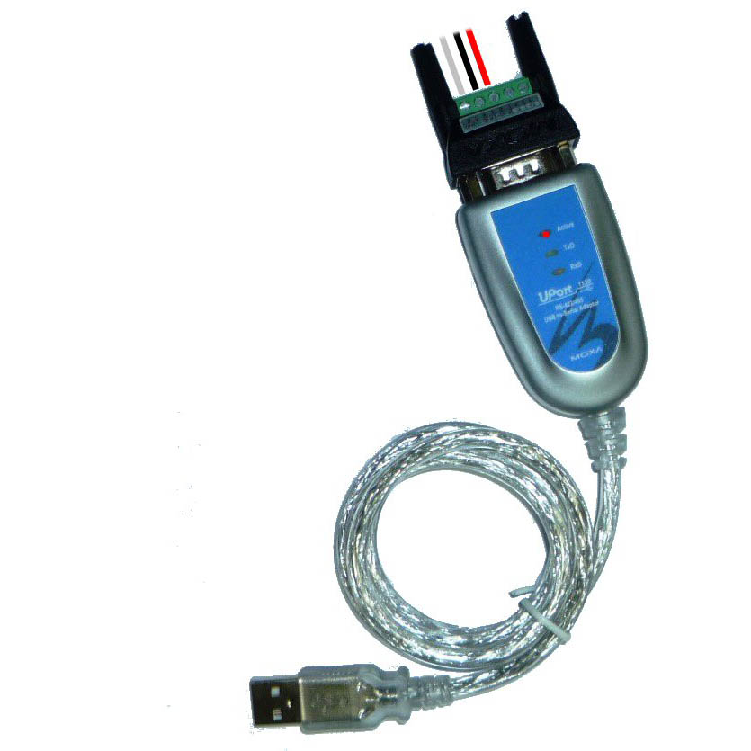 Кабель адаптер USB - COM 9 (RS-422/485), Moxa UPort 1130, 1м