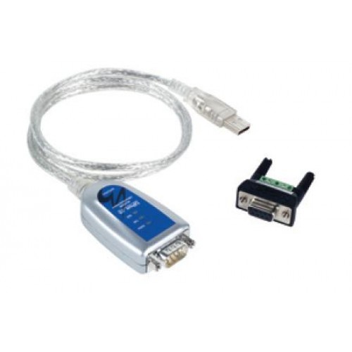 Кабель адаптер USB - COM 9 (RS-232/422/485), Moxa UPort 1150, 1м