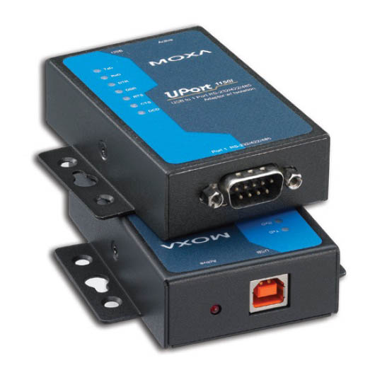 Адаптер USB - COM 9 (RS-232/422/485), Moxa UPort 1150I, 1м