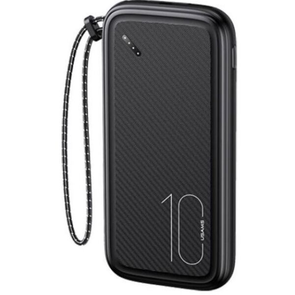 Внешний аккумулятор 10000мАч Usams US-CD150 PB56 10KCD15001 Black
