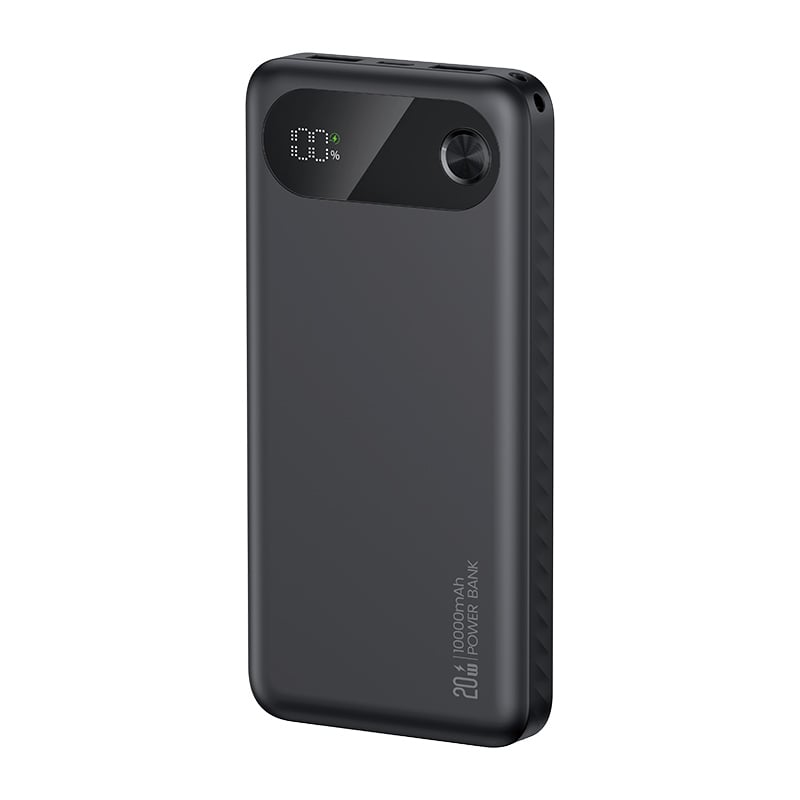 Внешний аккумулятор 20000мАч Usams CD251, 20W, Black (20KCD25101)