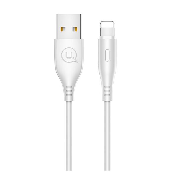 Кабель Lightning (M) - USB2.0 (M), 1м, Usams U18 US-SJ266 SJ266USB02, белый