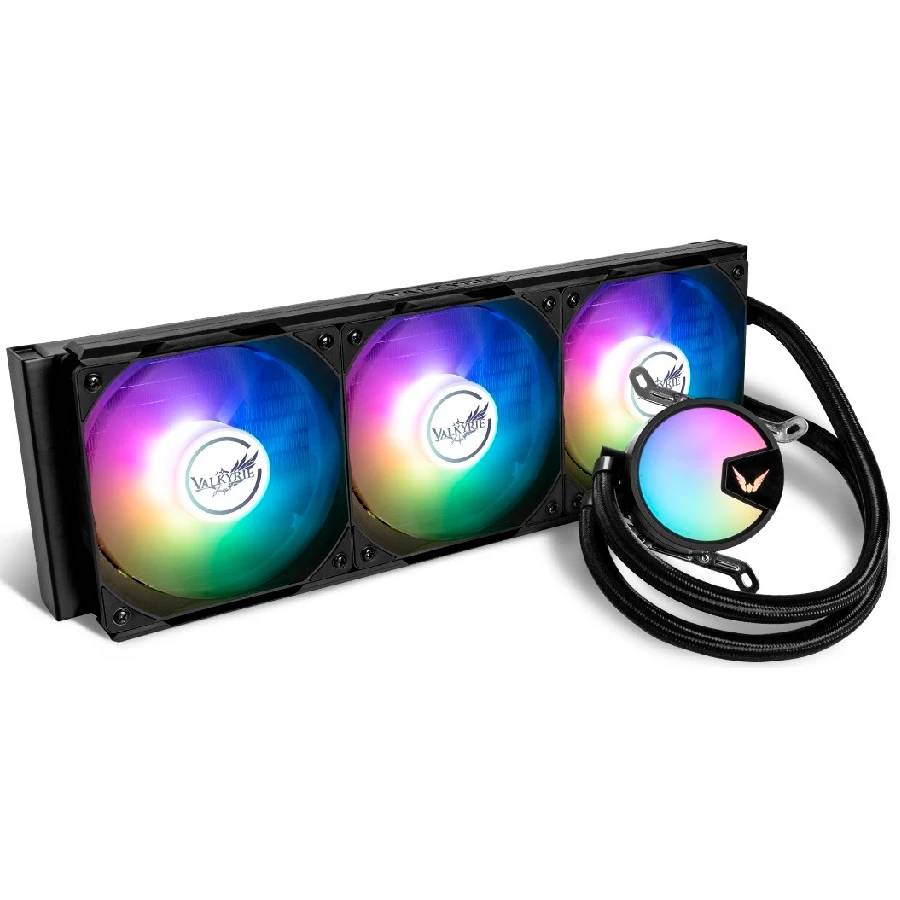 Жидкостное охлаждение Valkyrie A360 ARGB Black (HW A360), 280W (LGA1700 Ready)