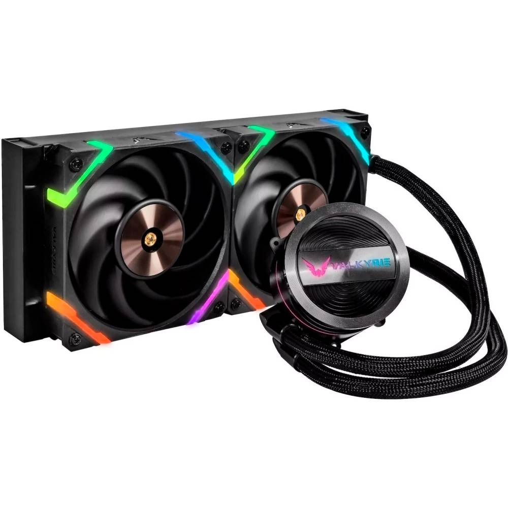 Жидкостное охлаждение Valkyrie Dragonfang 240 Black (HW GL240), 250W (LGA1700 Ready)
