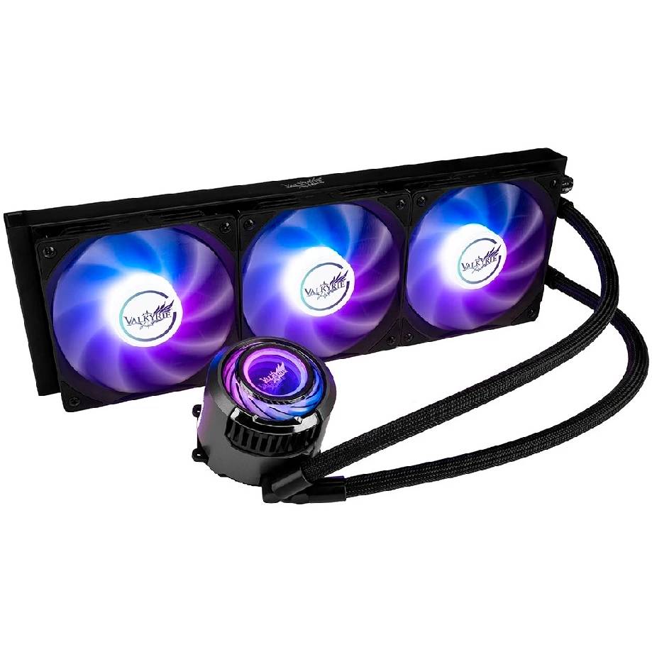 Жидкостное охлаждение Valkyrie Jarn 360 ARGB Black (HW C360), 300W (LGA1700 Ready)
