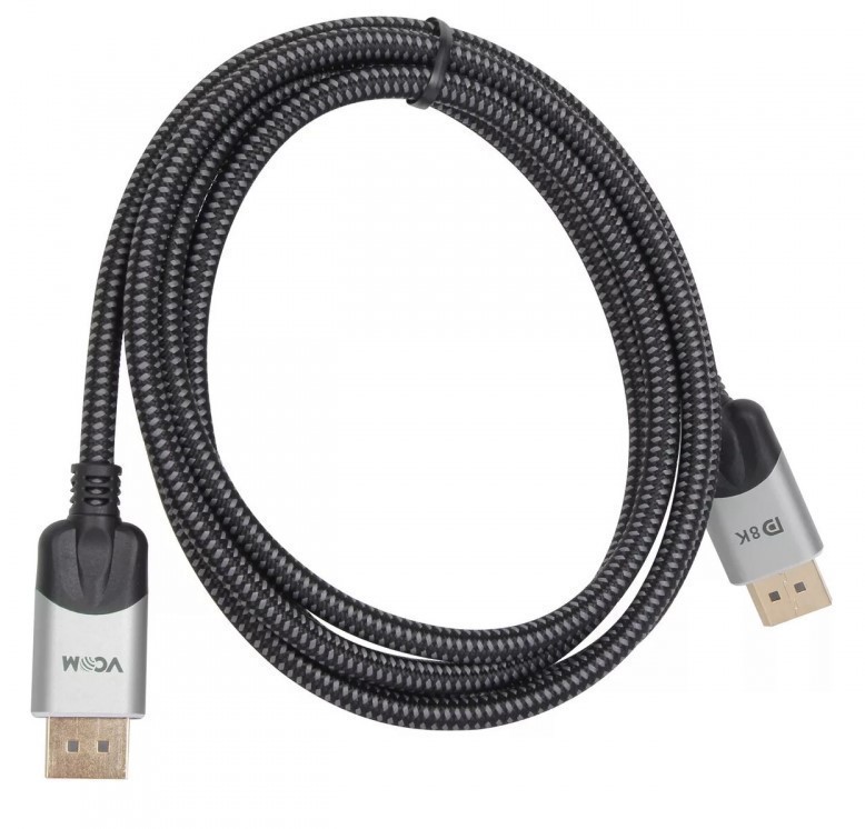 Кабель DP (20M) - DP (20M), 1.5м, VCOM CG635-1.5M, черный