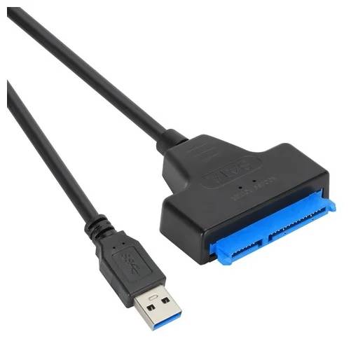 Адаптер USB3.2 - SATA VCOM CU815, 0.15м, черный