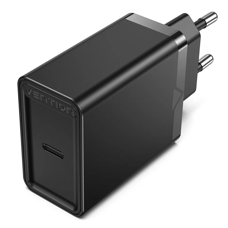 СЗУ Vention FADB0-EU, черный, USB Type-C, 20W