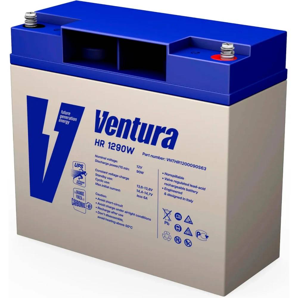 12V / 100Ah, аккумулятор для UPS, Ventura GP 12-100