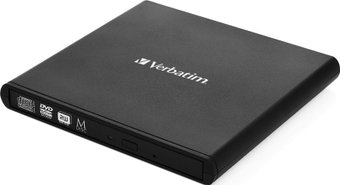 DVDRW Verbatim 98938, внешний, USB-A, черный
