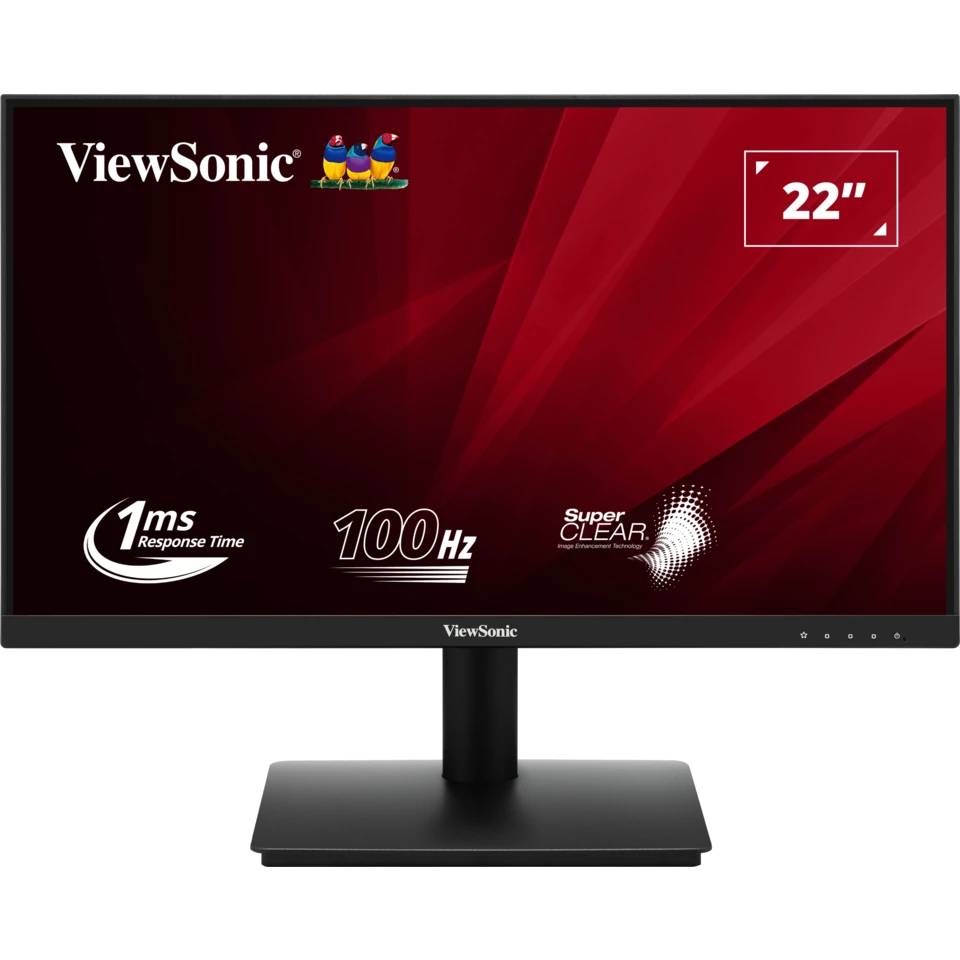 Монитор 21.5" Viewsonic VA220-H, 1920x1080, VA, 100Hz (VGA, HDMI)