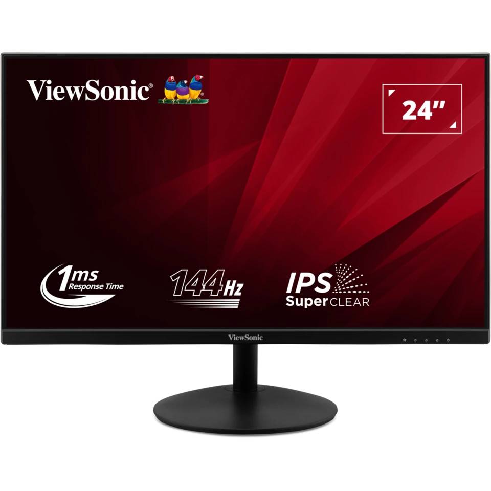 Монитор 23.8" Viewsonic VA24E2-H, 1920x1080, IPS, 144Hz, (HDMI, VGA)