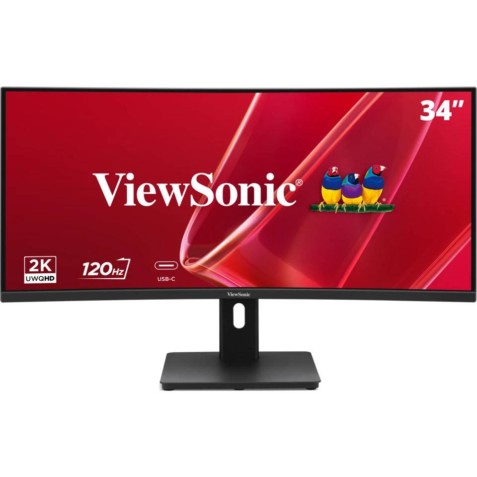 Монитор 34" Viewsonic VA3420C-2, 3440x1440, VA, 120Hz (HDMI, DP, USB Type-C)