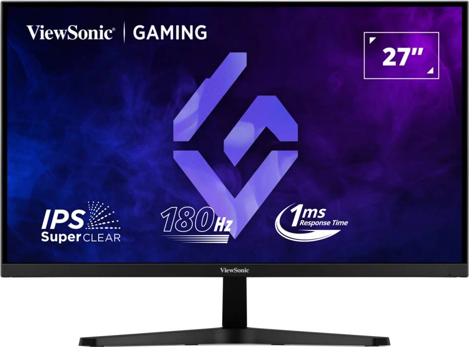 Монитор 27" ViewSonic VX27G1-HD, 1920x1080, IPS, 180Hz (2xHDMI, DP)