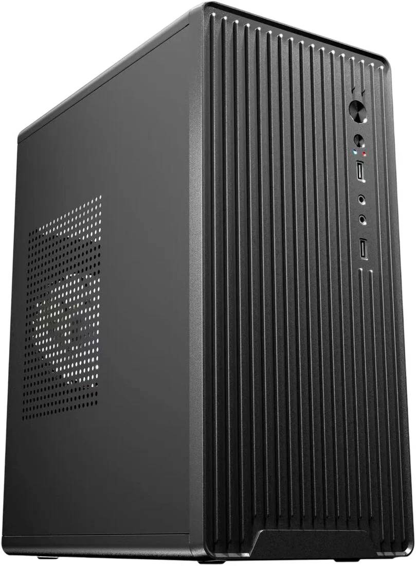 Корпус Vicsone M4X 500W, 500Вт, mATX, черный