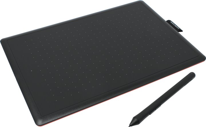 Графический планшет Wacom One, CTL-672-N, 8.5" x 5.3", 2540 lpi, 1024 уровня, USB