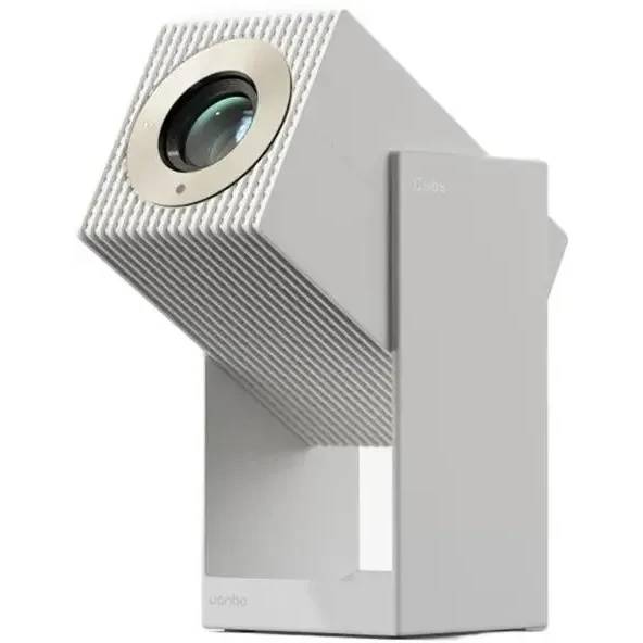Проектор Wanbo Projector Cube 2 Pro, бежево-зелёный