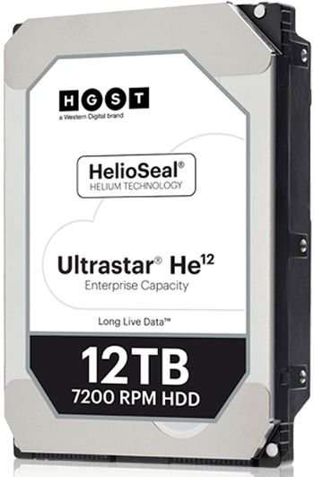 12Tb WD (HGST) Ultrastar He12 HUH721212AL5204, 7200rpm, 3.5", SAS, 256Mb