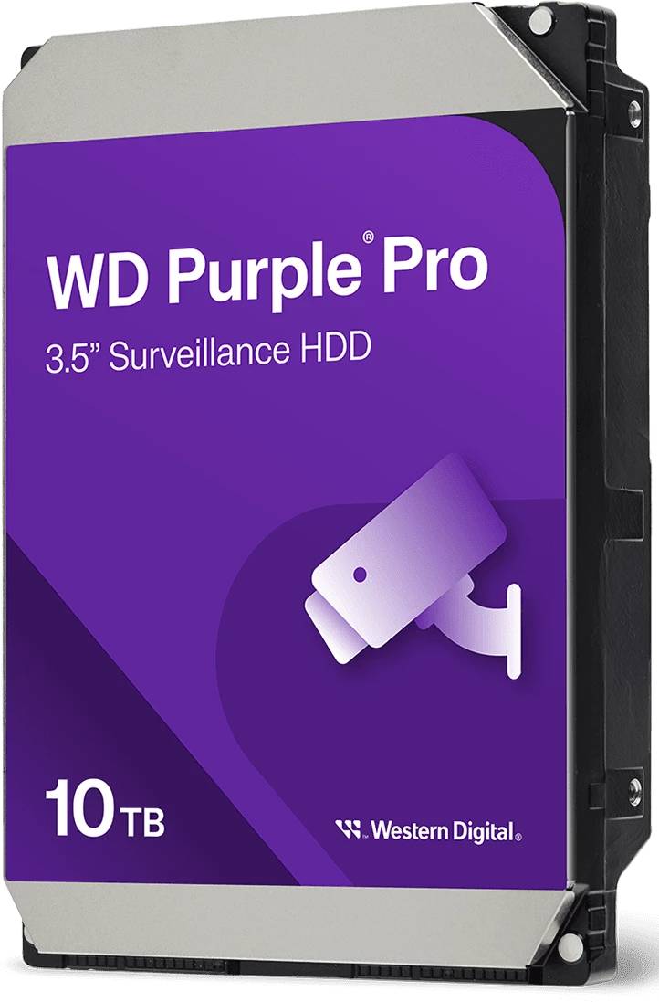 10Tb WD Purple Pro WD102PURP, 7200rpm, 3.5", SATA III, 512Mb