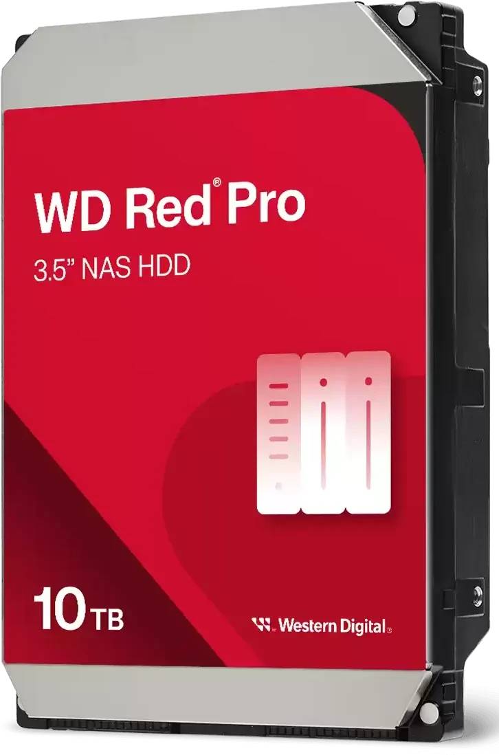 10Tb WD Red Pro WD103KFBX, 7200rpm, 3.5", SATA III, 512Mb