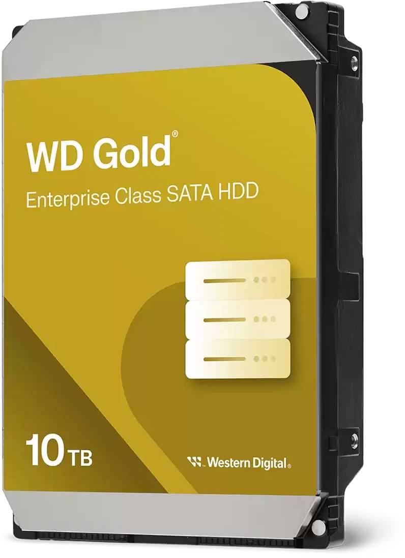 10Tb WD Gold WD103KRYZ, 7200rpm, 3.5", SATA III, 512Mb