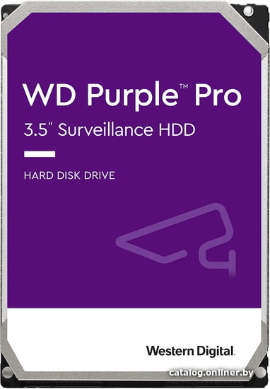 14Tb WD Purple Pro WD141PURP, 7200rpm, 3.5", SATA III, 512Mb