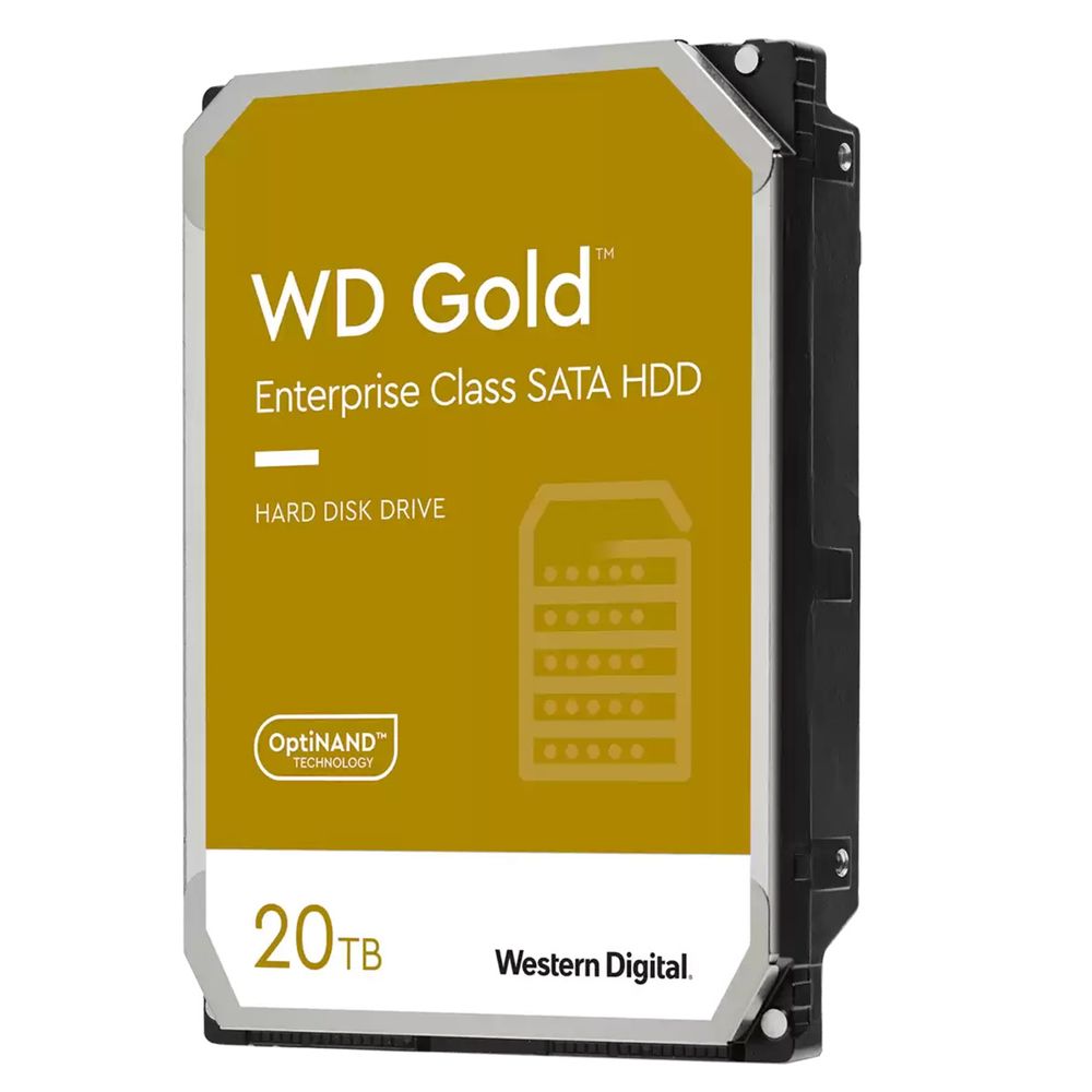 20Tb WD Gold WD202KRYZ, 7200rpm, 3.5", SATA III, 512Mb