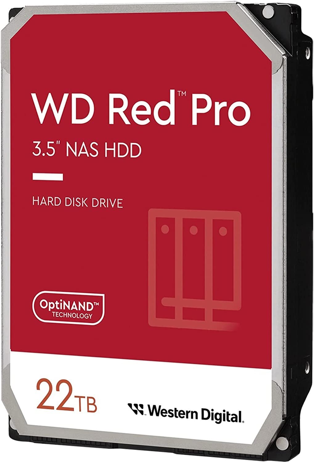 22Tb WD Red Pro WD221KFGX, 7200rpm, 3.5", SATA III, 512Mb