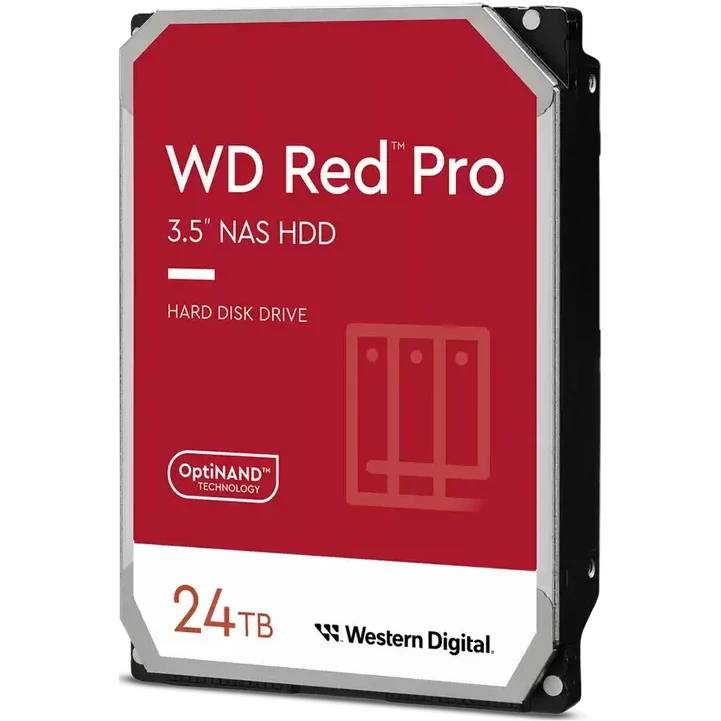24Tb WD Red Pro WD240KFGX, 7200rpm, 3.5", SATA III, 512Mb