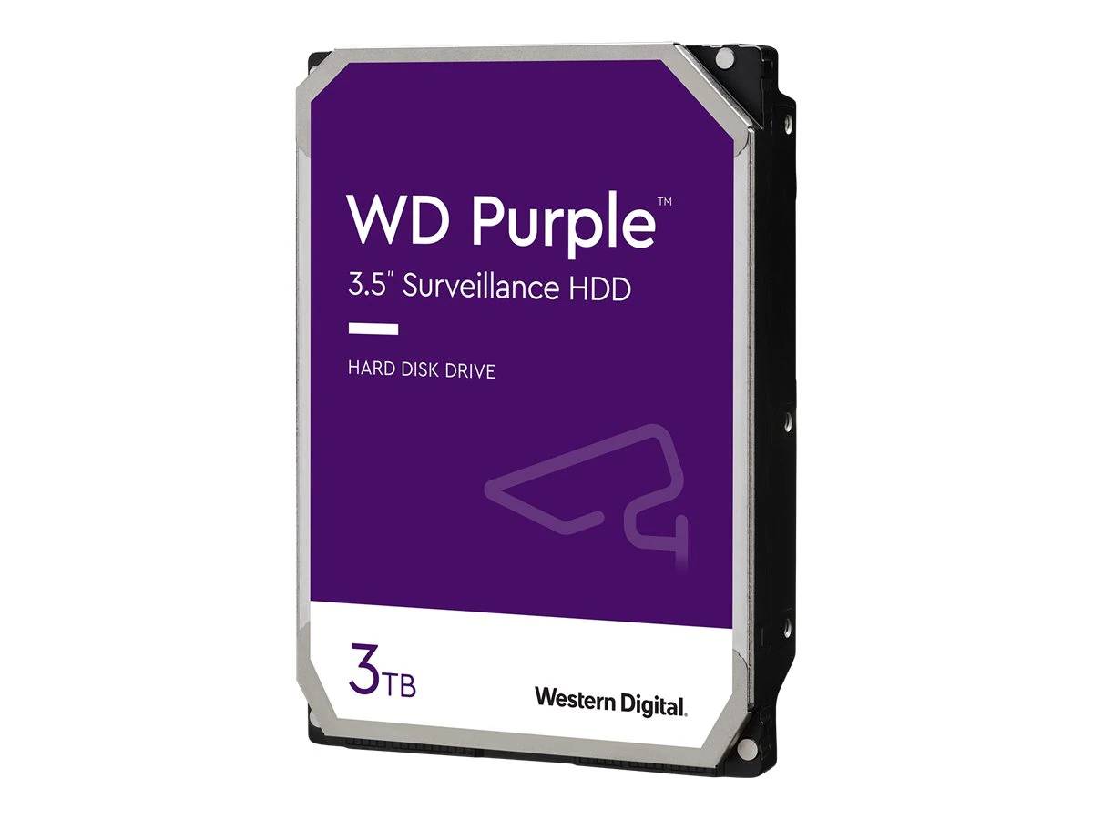 3Tb WD Purple WD33PURZ, 5400rpm, 3.5", SATA III, 256Mb