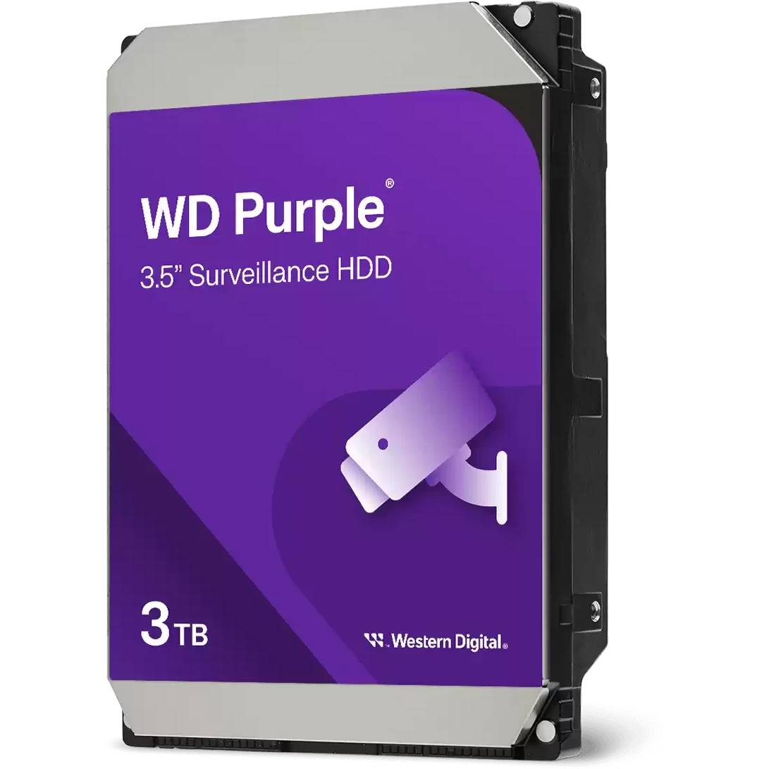 3Tb WD Purple Surveillance WD34PURZ, 5400rpm, 3.5", SATA III, 128Mb