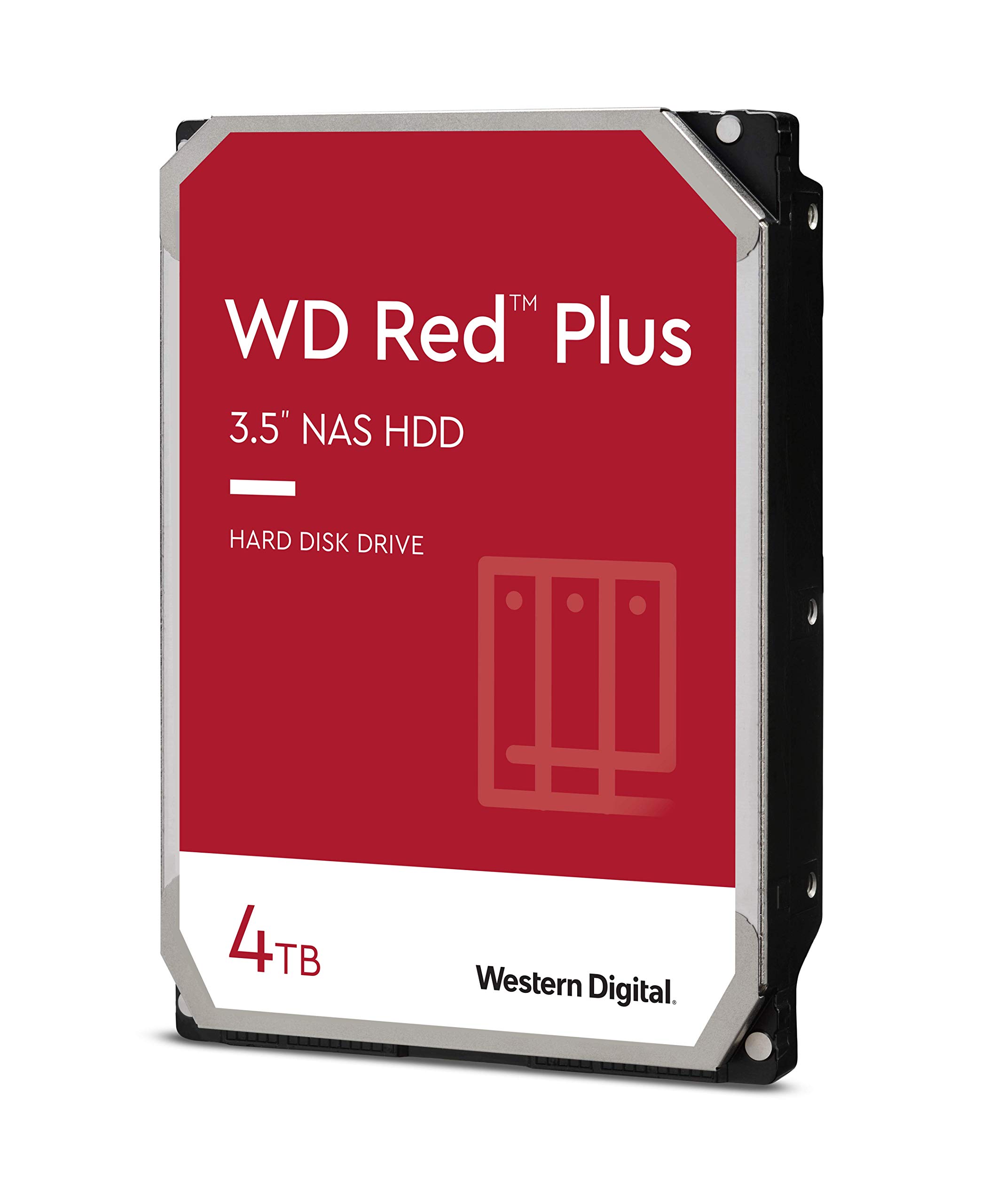4Tb WD Red Plus WD40EFPX, 5400rpm, 3.5", SATA III, 256Mb