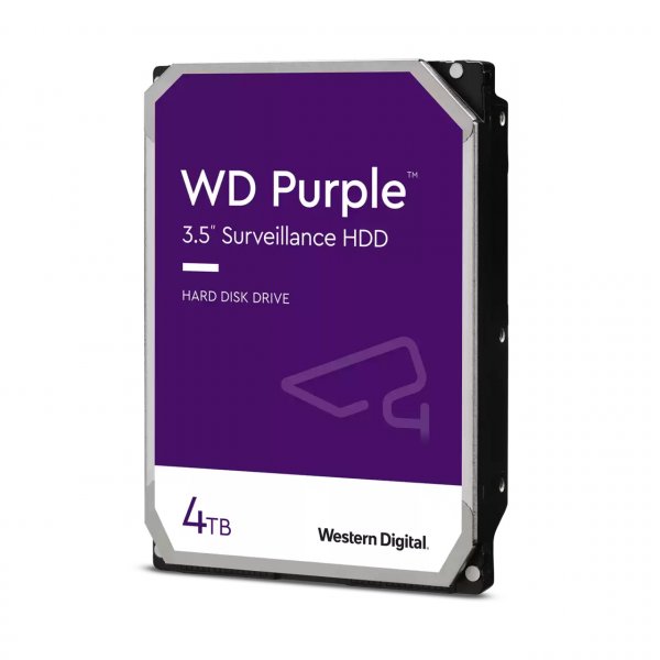 4Tb WD Purple WD43PURZ, 5400rpm, 3.5", SATA III, 256Mb