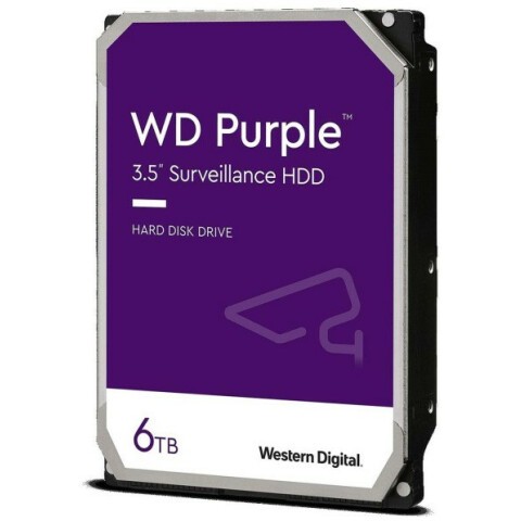 6Tb WD Purple WD63PURZ, 5400rpm, 3.5", SATA III, 256Mb