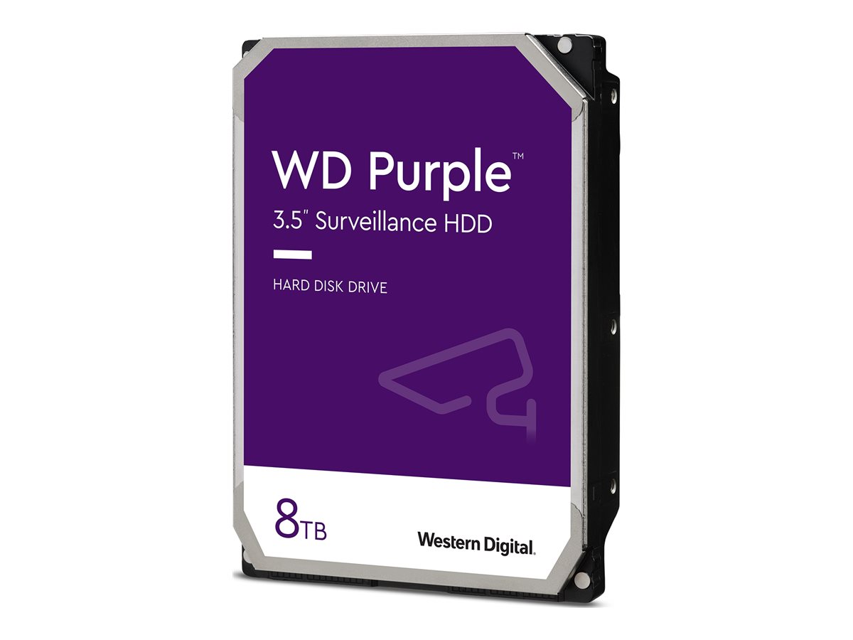 8Tb WesternDigital Purple, WD85PURZ, 5640rpm, SATA III, 256Mb