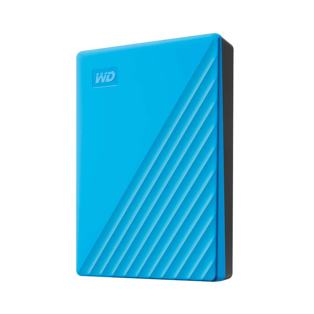 Внешний HDD 5Tb WD My Passport WDBPKJ0050BBL-WESN, USB3.0, Blue