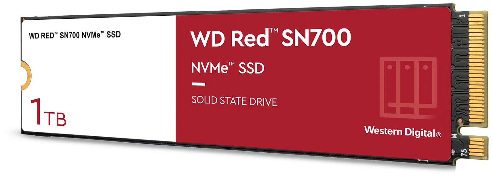 1Tb SSD WD Red SN700 WDS100T1R0C, (3430/3000), NVMe M.2