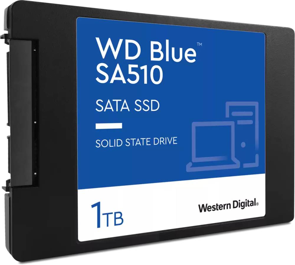 1Tb SSD WD Blue SA510 WDS100T3B0A, 2.5", (560/520), SATA III