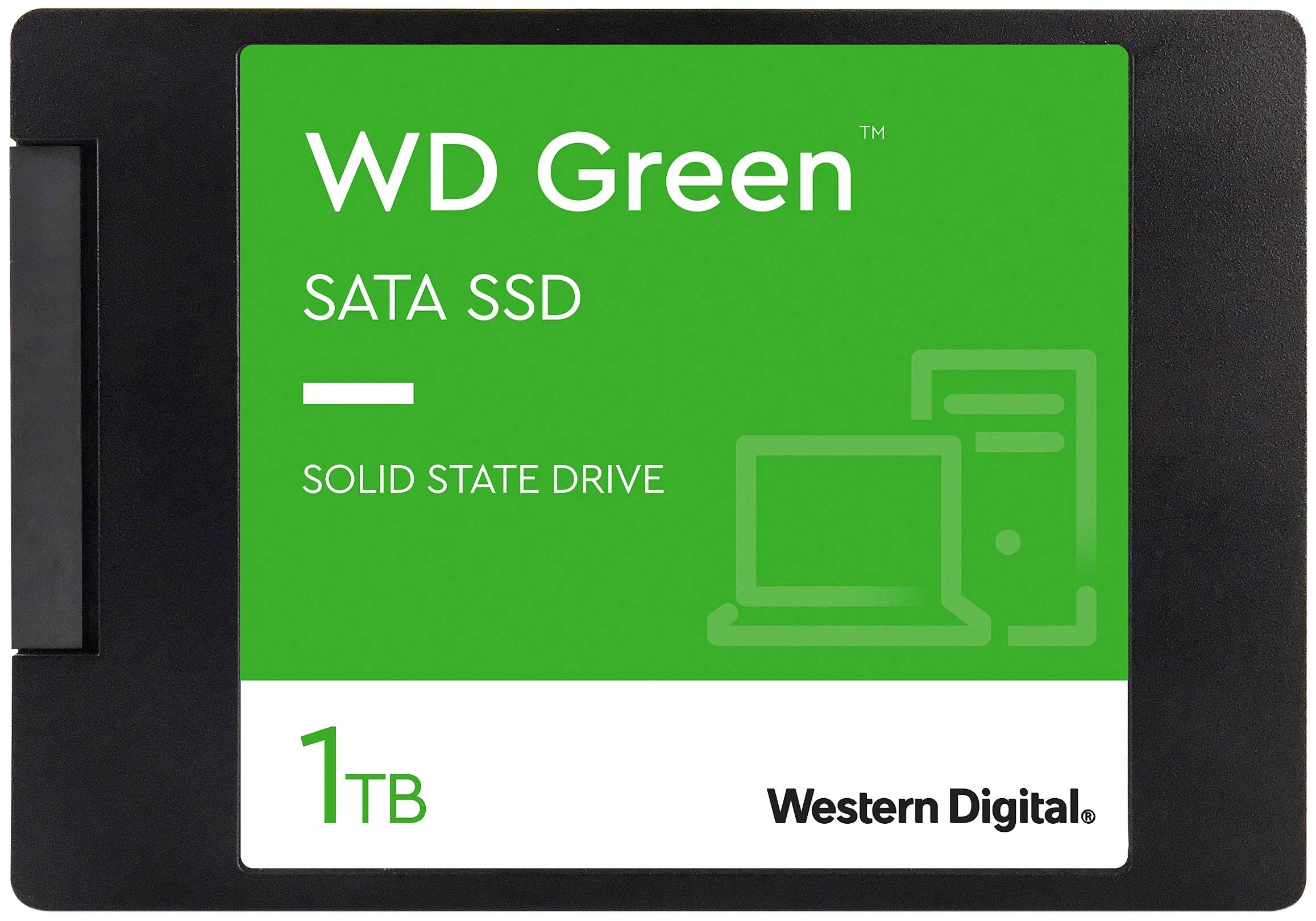 1Tb SSD WD Green WDS100T3G0A, 2.5", (545/520), SATA III