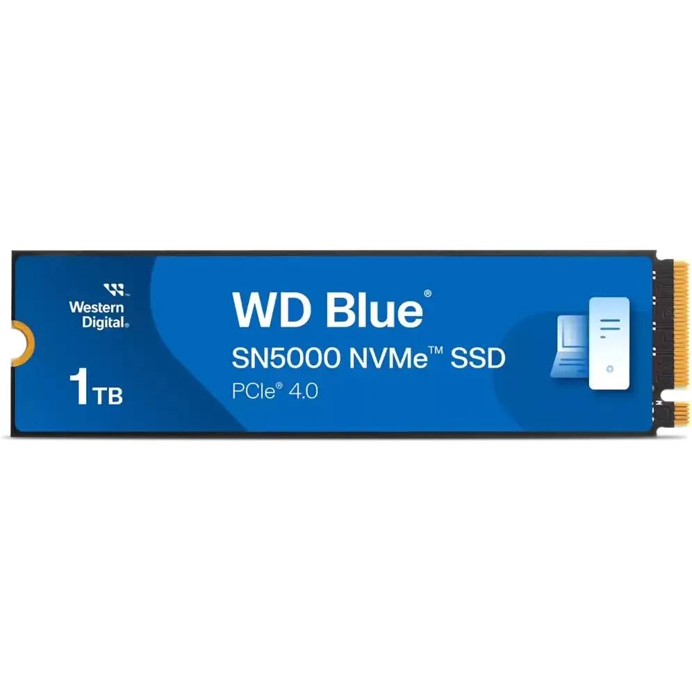 1Tb SSD WD Blue SN5000 WDS100T4B0E, (5150/4900), NVMe M.2