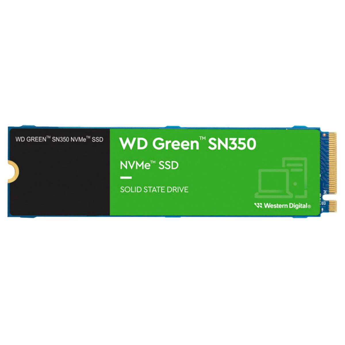 500Gb SSD WD Green SN350 WDS500G2GOC, (2400/1500), NVMe M.2