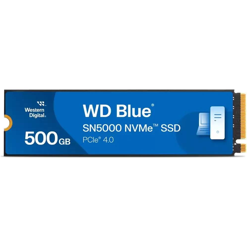 500Gb SSD WD Blue SN5000 WDS500G4B0E, (5000/4000), NVMe M.2